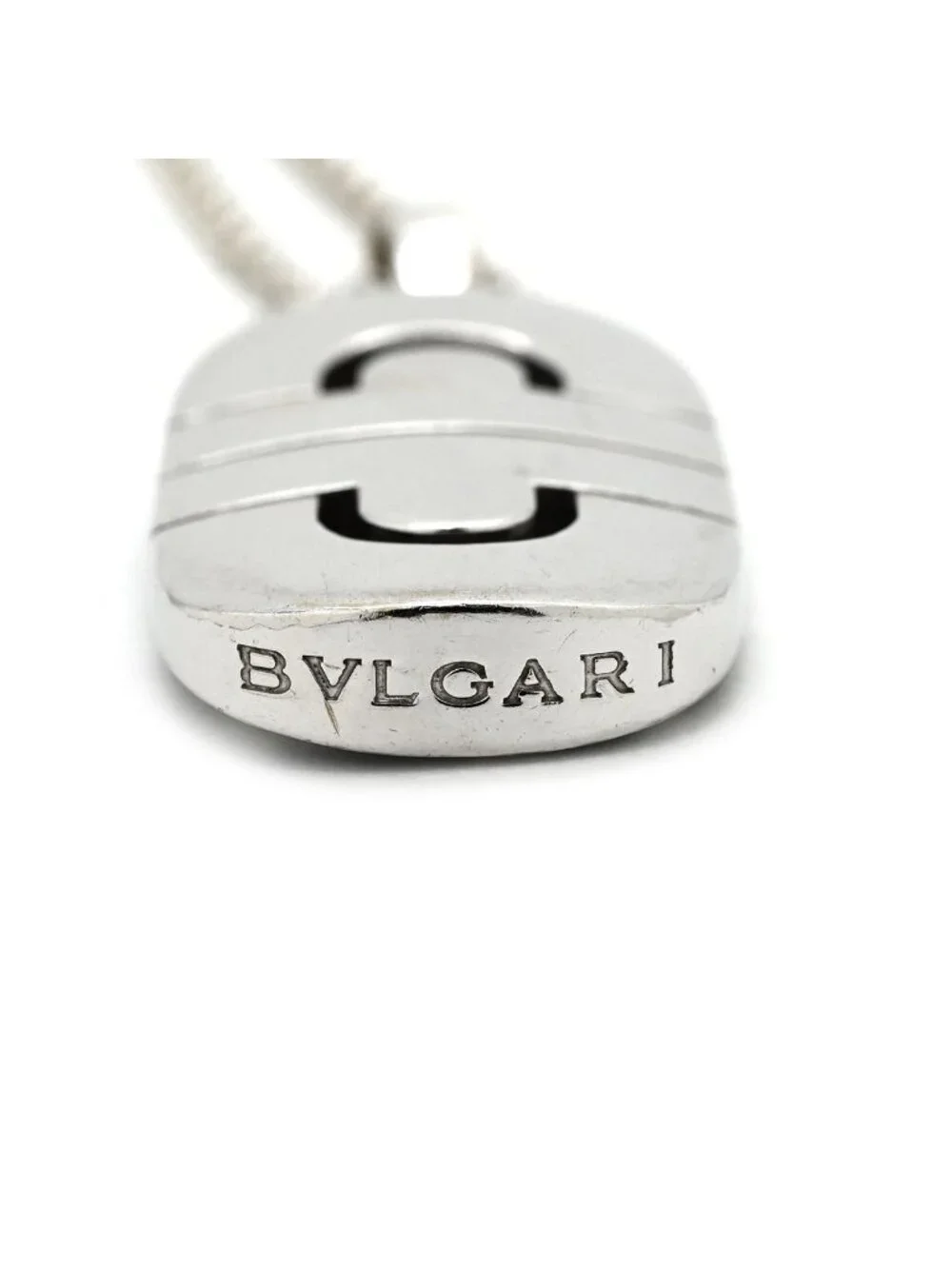 Bvlgari Necklace Parentesi White Gold Pendant 18